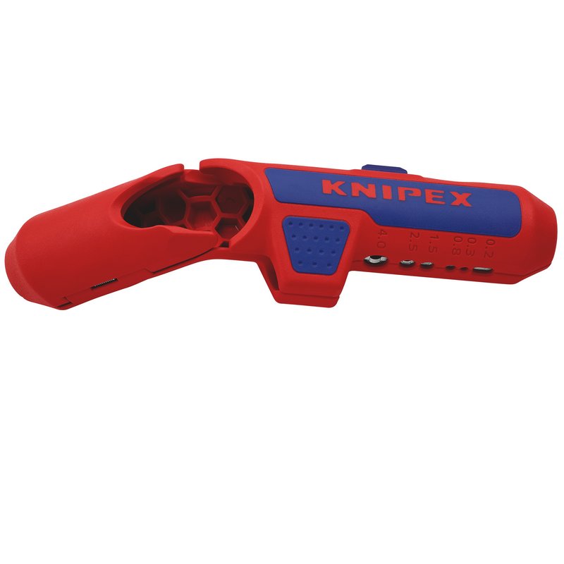 KNIPEX 04599 16 95 02 SB ErgoStrip Universal Stripping Tool for Left-Handers, 135mm