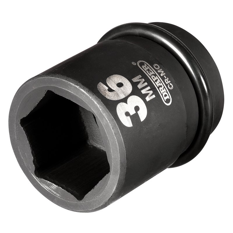 Draper 05116 HI-TORQ 6 Point Impact Socket, 1" Sq. Dr., 36mm