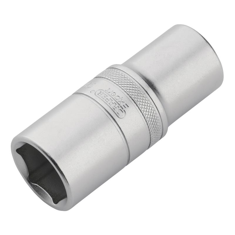 Draper Expert 22444 Metric Deep Socket, 1/2" Sq. Dr., Micro Satin Chrome, 23mm