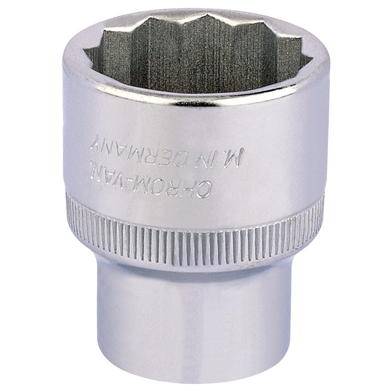 Elora 24864 Whitworth Bi-Hexagon Socket, 1/2" Sq. Dr., 9/16"