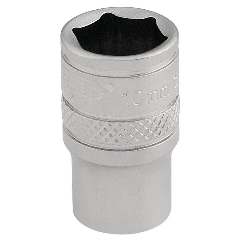 Draper Expert 16514 Socket, 1/4" Sq. Dr., 10mm