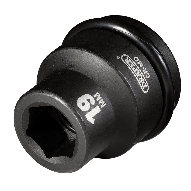Draper 28660 Hi-TORQ® Impact Socket, 3/4" Sq. Dr., 19mm