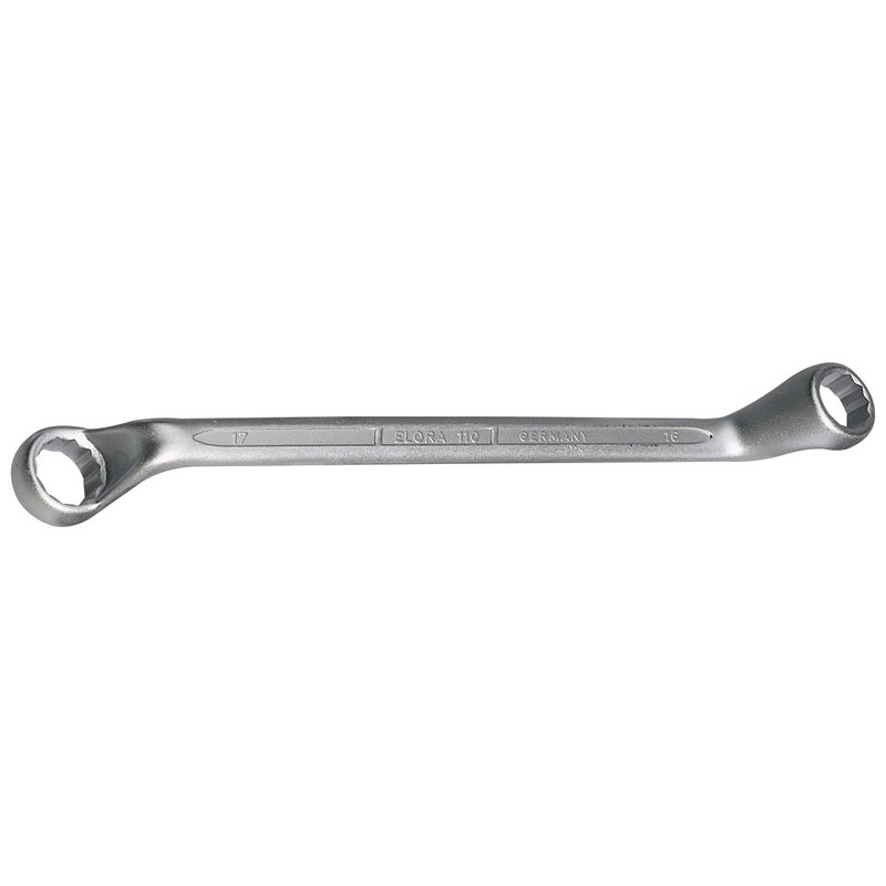 Elora 110-16x17 Deep Crank Metric Ring Spanner, 16 x 17mm