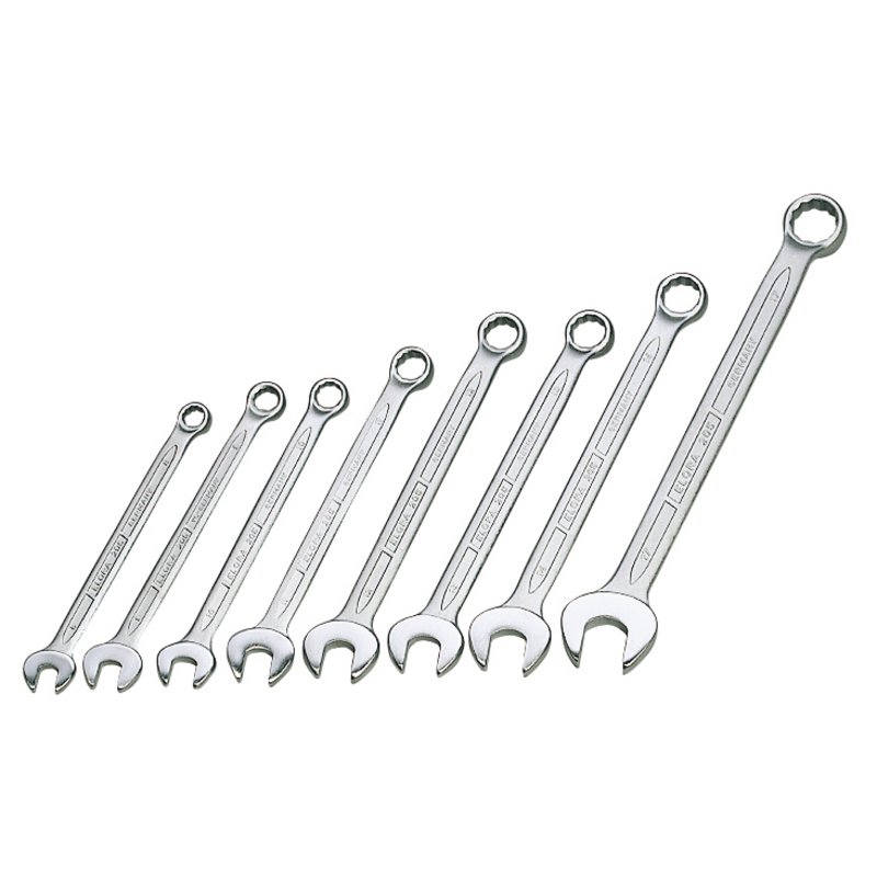 Elora 13710 Long Metric Combination Spanner Set (8 Piece)