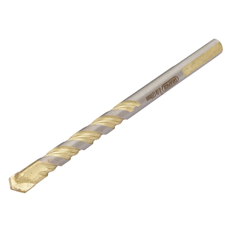 Draper 09077 Multi Construction TCT Drill Bit, 8 x 120mm