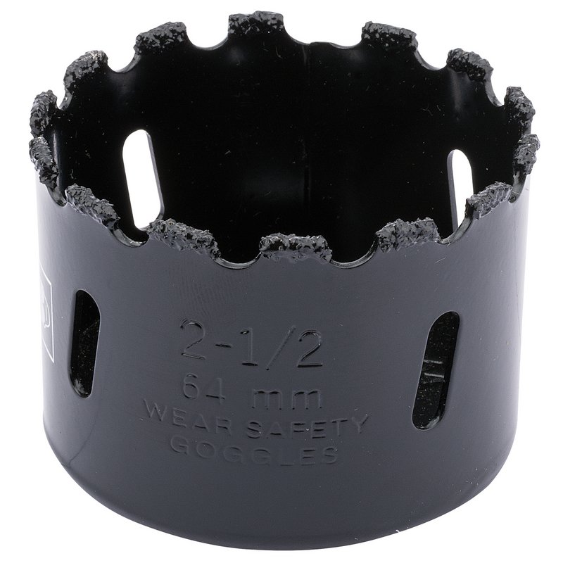 Draper Expert 34951 Tungsten Carbide Grit Hole Saw, 64mm