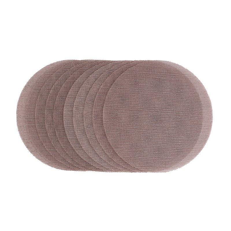 Draper Expert 61873 Quality Mesh Sanding Discs, 150mm, 180 Grit (Pack of 10)