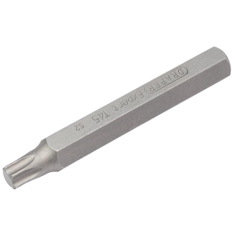 Draper Expert 33363 TX-STAR 10mm Insert Bit for Mechanics Bit Sets, T45 x 75mm