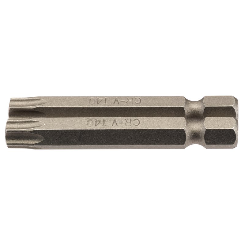Draper 66624 TX-STAR Insert Bit, 1/4" Hex, 50mm Long, T40 (Pack of 2)