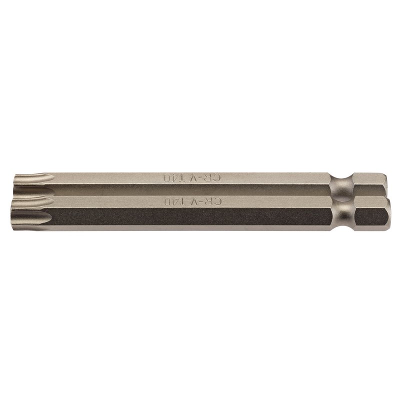 Draper 66853 TX-STAR Insert Bit, 1/4" Hex, 75mm Long, T40 (Pack of 2)