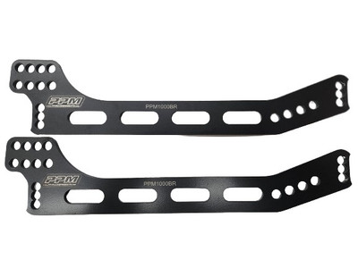 Ppm Racing Products Bracket 4 Bar Longhorn Rr .250In Alum Pair Ppm1000Br