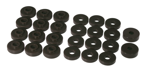 Prothane 67-73 Jeepster Commando Body Mount - Black 1-108-BL