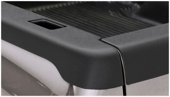 Bushwacker 88-98 Chevy C1500 Fleetside Bed Rail Caps 96.0in Bed Does Not Fit Flareside - Black 48506