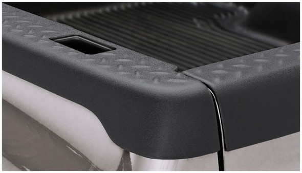 Bushwacker 88-99 Chevy C1500 Fleetside Bed Rail Caps 96.0in Bed Does Not Fit Flareside - Black 49506