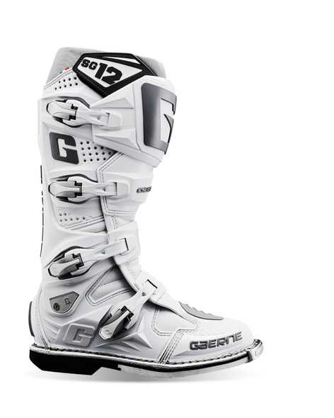 Gaerne SG12 Boot White Size - 8 2174-074-8