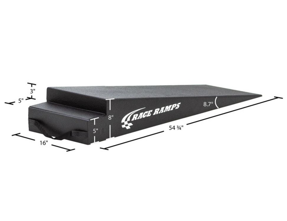 Race Ramps 8in. Trailer Ramps - 8.7 Degree Approach Angle RR-TR-8