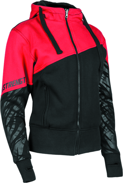 Speed and Strength Cat Outa Hell Hoody Red/Black Womens - Small 884449