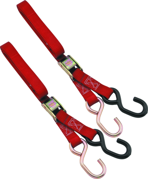 BikeMaster 1x72in Tiedown 20pc Carton - Red 100572