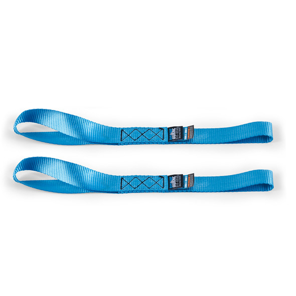 Borne Off-Road Heavy-Duty Ratchet Tie-Down Kit (2-Pack) - Blue BNRTC-TDHD-2BL