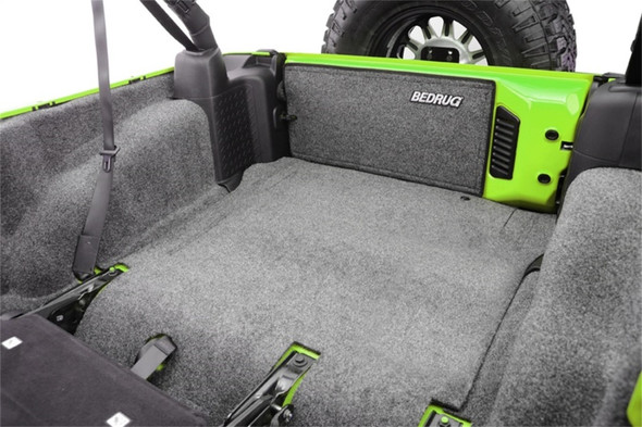 BedRug 11-16 Jeep JK 2Dr Rear 5pc Cargo Kit (Incl Tailgate & Tub Liner) BRJK11R2
