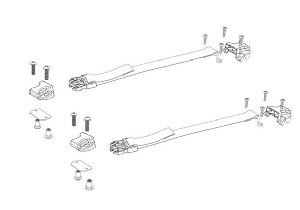 BAK BAKFlip Complete Buckle/Strap Kit (D Ring Replacement Kit) PARTS-356A0009
