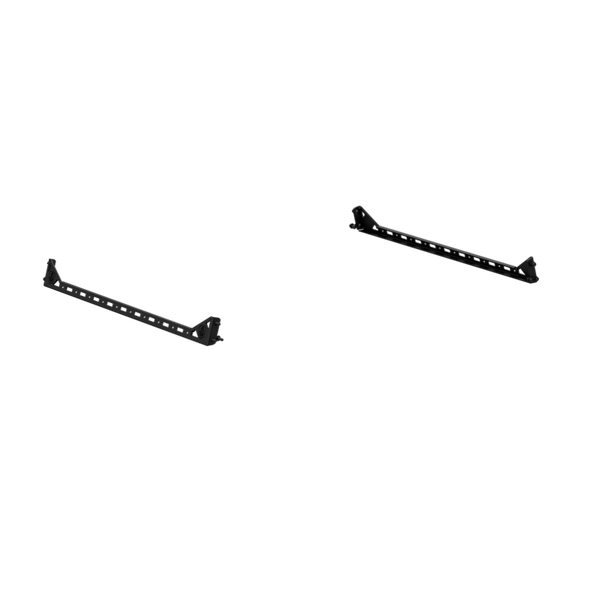 Road Armor TRECK Dual Lower 5-1/2-6ft Bed Accessory Rail Mounts - Tex Blk (Pair) 550BRS-SMK-485