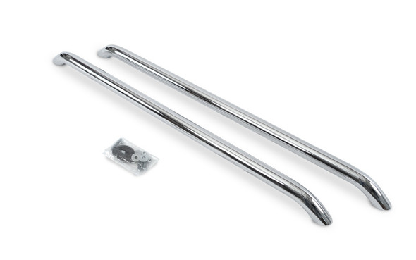 Go Rhino Bed Rails - 47 1/2in Long - w/o Base Plates - Chrome 8048UC
