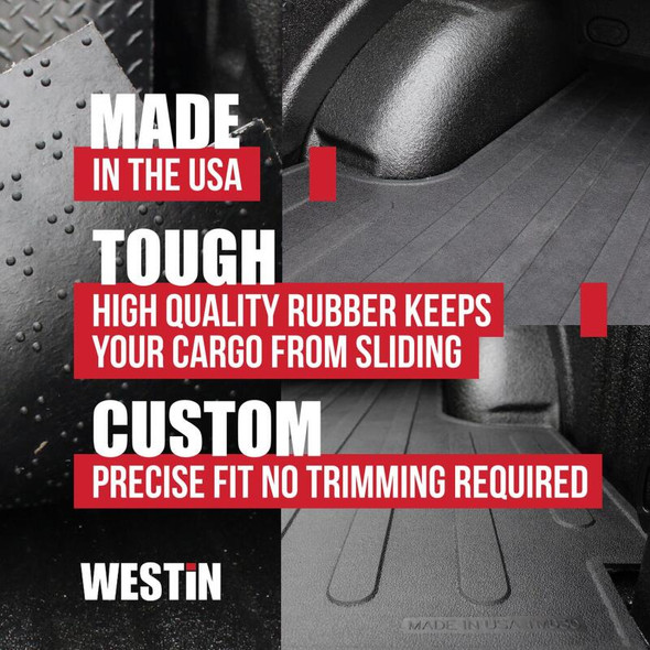 Westin 2019-2020 Ram 1500 (5.5 ft Bed) Truck Bed Mat - Black 50-6425