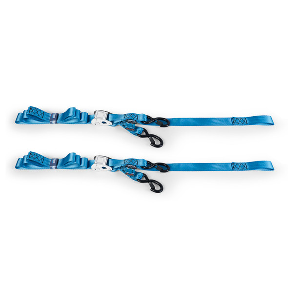 Borne Off-Road Cam Buckle Tie-Down Kit (2-Pack) Blue BNRTC-TDCB-2BL