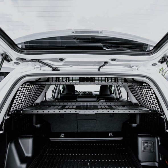 Cali Raised 10-24 Toyota 4Runner Interior Rear Molle Panel - 2 Row Seating / Both Sides & Upper Tray CR3599