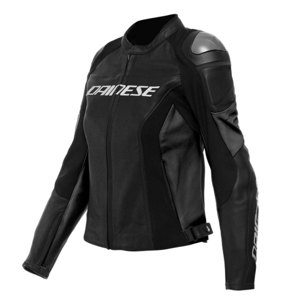 Dainese Racing 4 Lady Leather Jacket Perforated Black/Black Size - 38 202533849-631-38