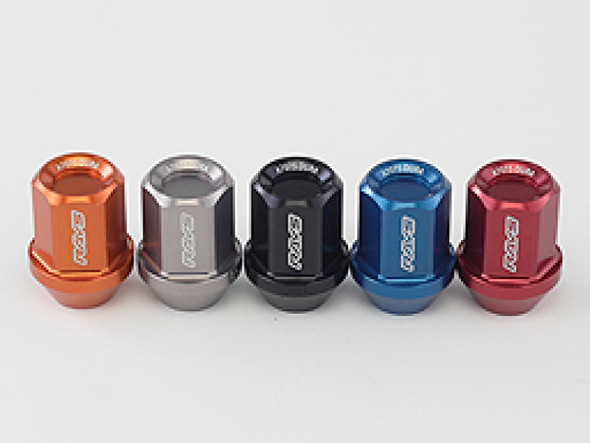 Rays Dura-Nut L32 Straight Type 12x1.25 Lug Nut Set 16 Lug 4 Lock Set - Black WDURA3212125B