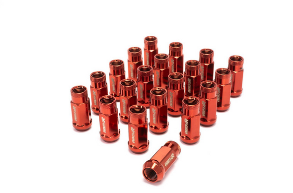 Wheel Mate WM14R 14x1.50 Lug Nuts Red 20 PCS WM14R06R