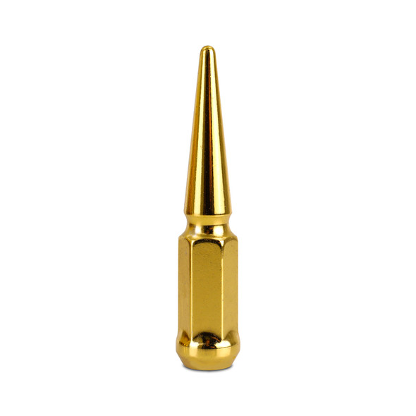Mishimoto Mishimoto Steel Spiked Lug Nuts M14 x 1.5 32pc Set Gold MMLG-SP1415-32GD