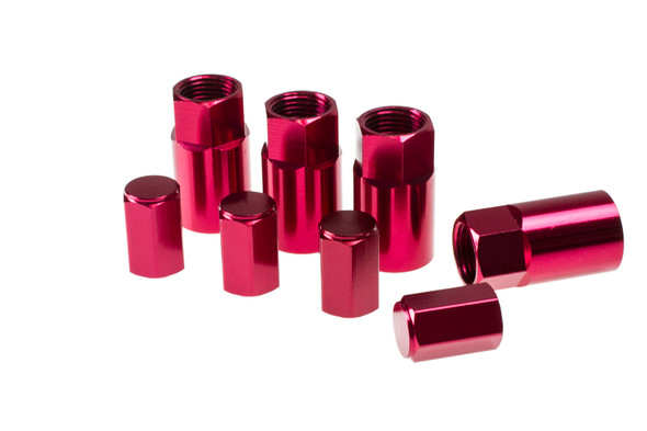 Wheel Mate Aluminum TPMS Valve Stem Cover - Red Anodize 45930R
