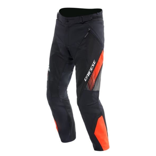 Dainese Drake 2 Air Absoluteshell Pants Black/Red Fluorescent Size - 52 2016700002-628-52