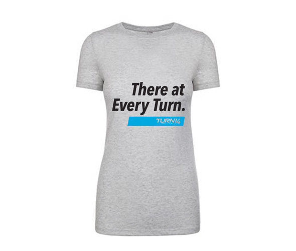 Turn 14 Distribution Ladies White T-Shirt - XL 9034