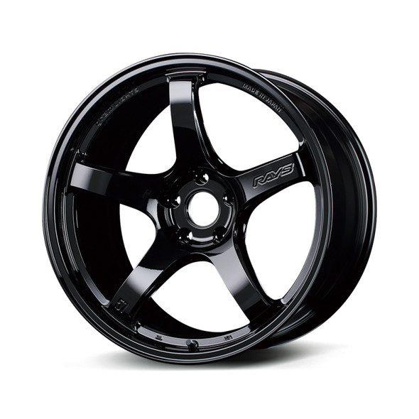 Gram Lights 57CR 17x9 +38 5x114.3 Gloss Black Wheel WGCRQ38EGX