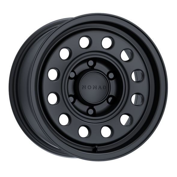 Nomad N501SB Convoy 15x7in / 6x139.7 BP / -10mm Offset / 107.95mm Bore - Satin Black Wheel N501SB-57060-10