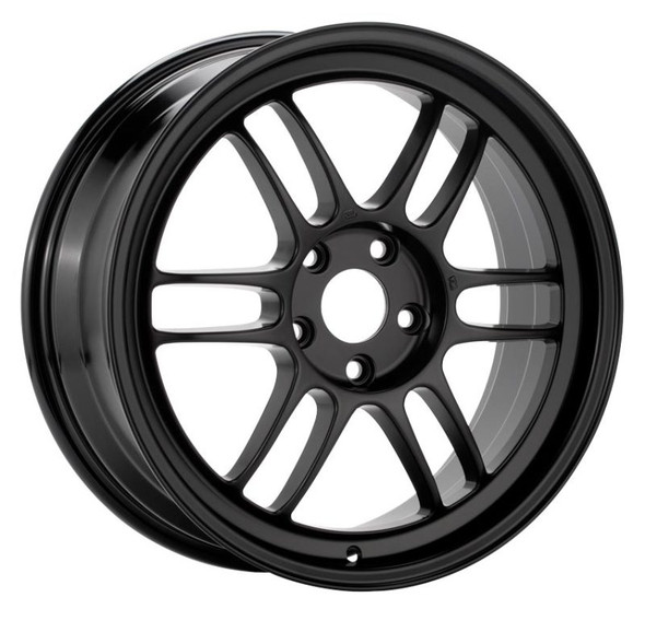 Enkei RPF1 18x9.5 5x114.3 15mm Offset 73mm Bore Black Wheel 3798956515BK