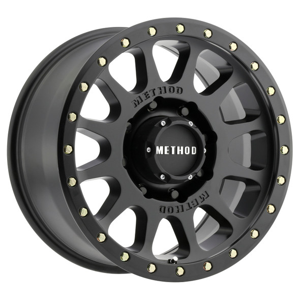 Method MR305 NV HD 17x8.5 0mm Offset 8x6.5 130.81mm CB Matte Black Wheel MR30578580500H