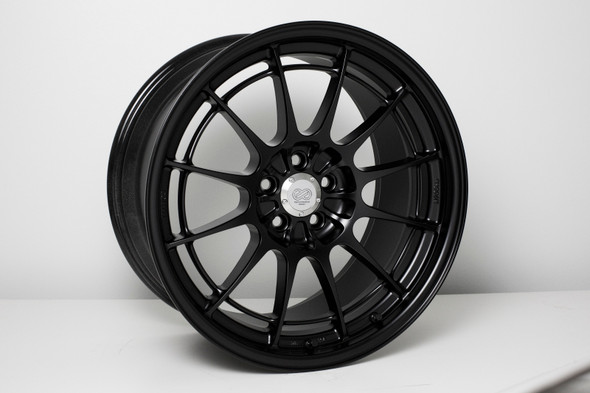 Enkei NT03+M 18x9.5 5x100 40mm Offset Black Wheel (Min Order Qty 40) 3658958040BK