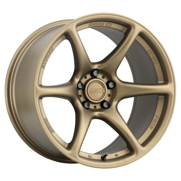 Kansei K11B Tandem 18x9.5in / 5x114.3 BP / 22mm Offset / 73.1mm Bore - Bronze Wheel K11B-189512+22