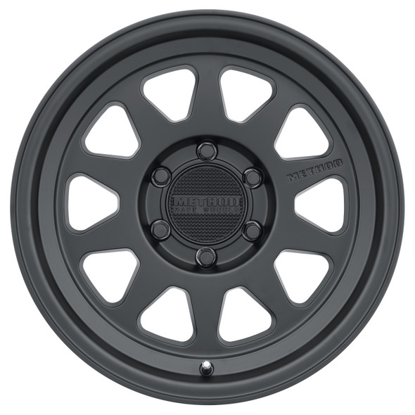Method MR316 17x8.5 0mm Offset 6x120 67mm CB Matte Black Wheel MR31678562500
