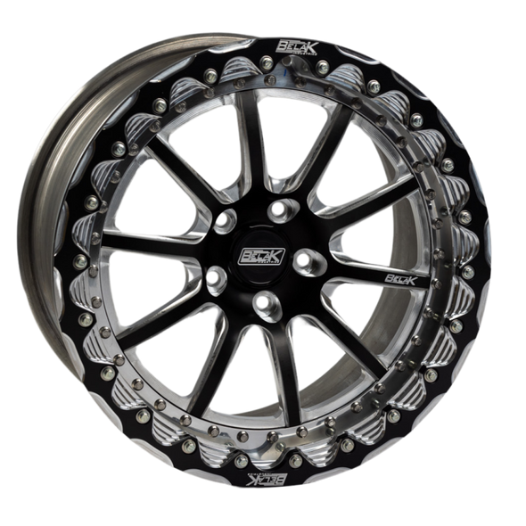 Belak 18x10 / 6.75in BS / 5x114.3 BP / High Pad / Series 4 Wheel - Single Beadlock 18105114S46BS-SBL