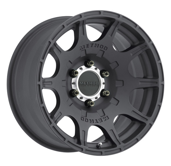 Method MR308 Roost 18x9 +18mm Offset 6x135 87mm CB Matte Black Wheel MR30889016518