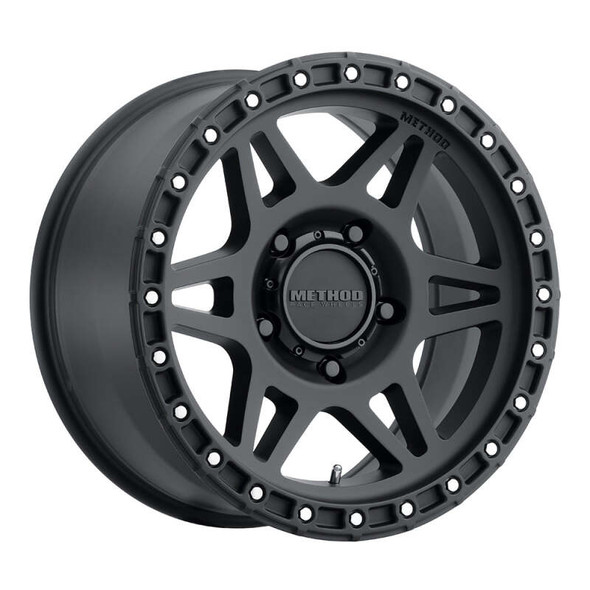 Method MR312 17x8.5 0mm Offset 5x5 4 71.5 HB Double Black Wheel MR312785501000