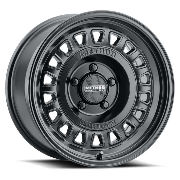Method MR320 17x8.5 0mm Offset 5x5.5 BP 5.5mm CB 4.72in BS Matte Black Wheel MR32078555500