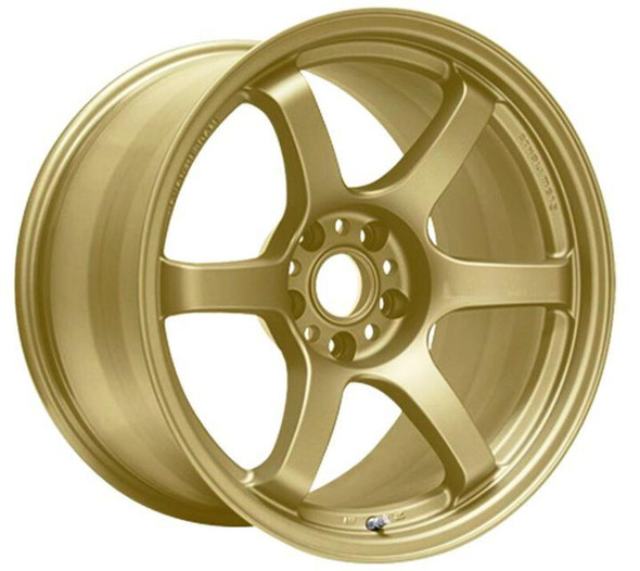 Gram Lights 57DR 18x9.5 +38 5-114.3 E8 Gold Wheel (Min Order Qty 20) WGIX38EEGP