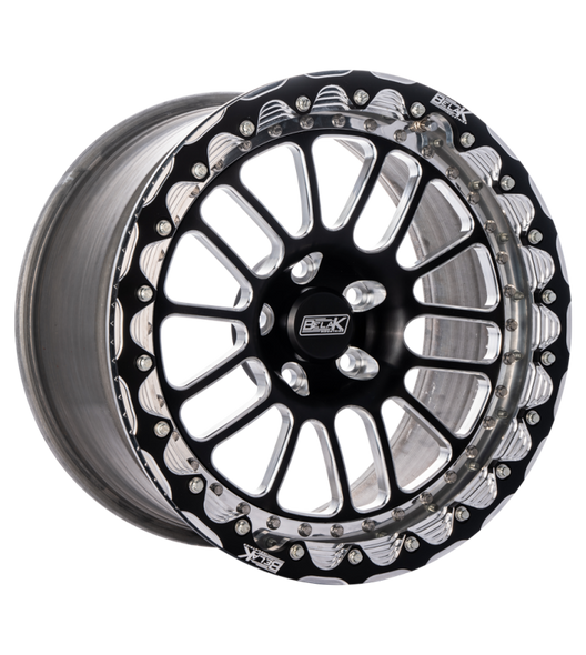 Belak 13x9 / 5in BS / 4x100 BP / High Pad / Series 2 Wheel - Single Beadlock 13094100S25BS-SBL